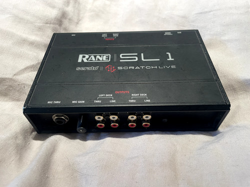 Rane sl1 serato - serato, scratch