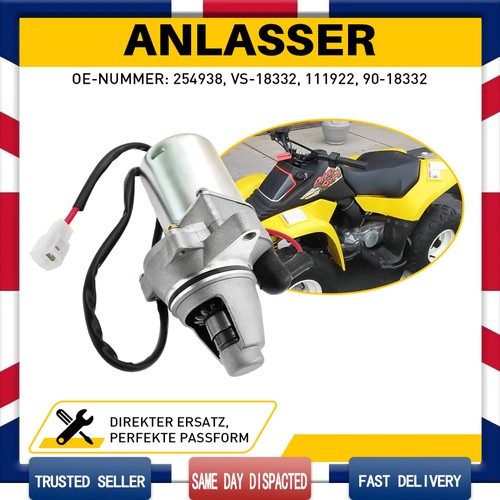 Starter motor for - suzuki, lt80
