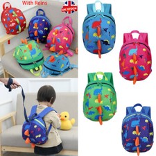 Cartoon Baby Toddler Kids Safety Harness Strap Bag Backpack Security With Reins