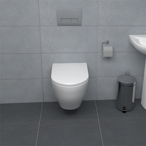 Bathroom round wall hung - bathroom,