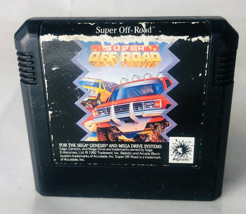 Video game super off road - game,