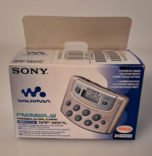 Sony srf m37l lw - fm/mw/lw, walkman