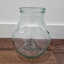 Antique Wide Mouth Demijohn Carboy Made in Italy