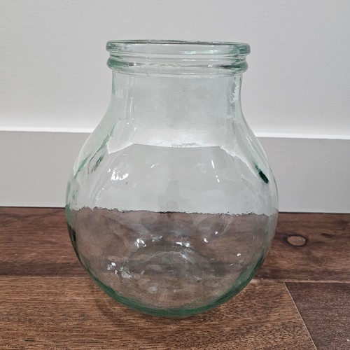 Antique wide mouth demijohn - mouth,