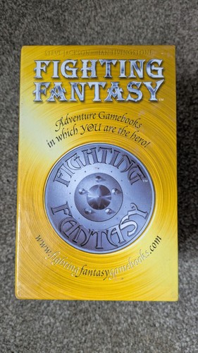 Fighting fantasy yellow - yellow, box