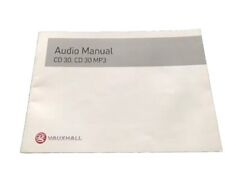 VAUXHALL AUDIO CD30 MP3 ZAFIRA VECTRA ASTRA Instruction book 2004-2010- 6 button