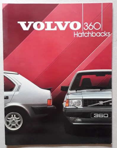 Volvo 360 hatchbacks brochure - 360,