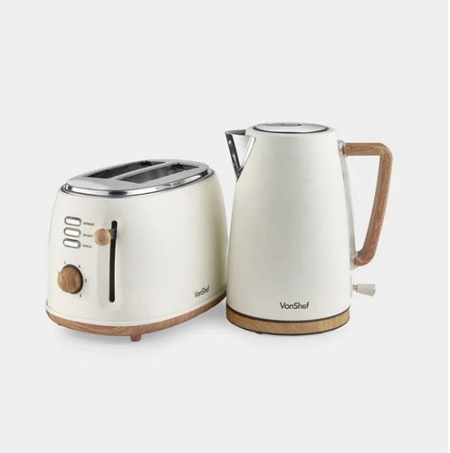 Fika cream wood kettle and - kettle,