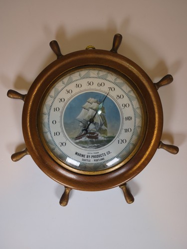 Vintage marine thermometer - vintage,