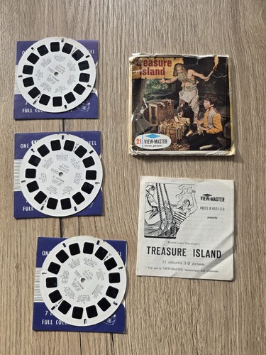Viewmaster treasure island - treasure,
