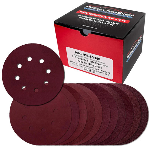 160 pack inch sanding discs - sanding,