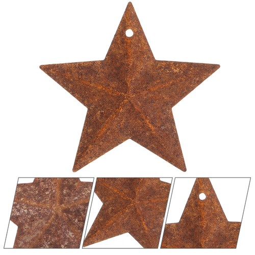 Rusty barn stars mini - rusty,