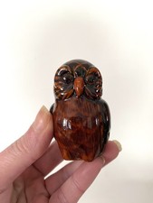 Vintage 1970s Art Pottery Owl
