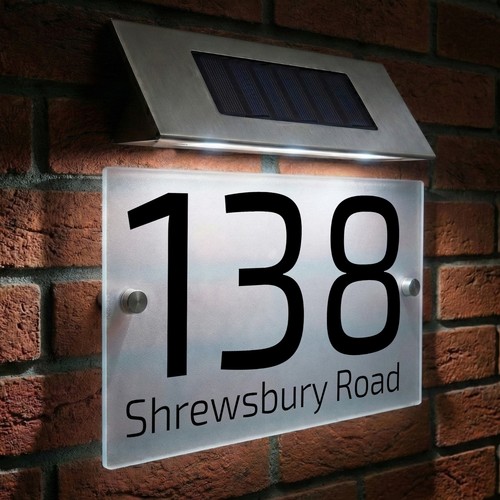 House number plaques door - house,