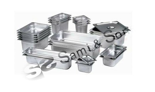 Stainless steel gastronorm - gastronorm, pan