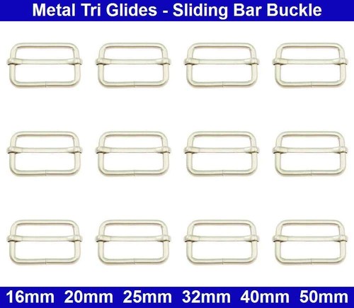 Sliding bar buckles metal - sliding,