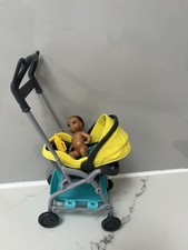 Barbie Skipper Babysitter Baby Stroller Pram Pushchair Playset