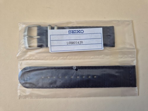 Brand new seiko - blue, nylon