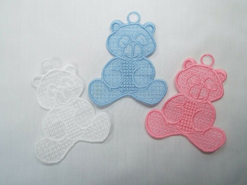Iron embroidery lace teddy - iron,