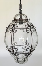 Very large Murano ceiling