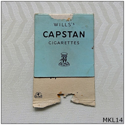 Wills capstan cigarettes - capstan,