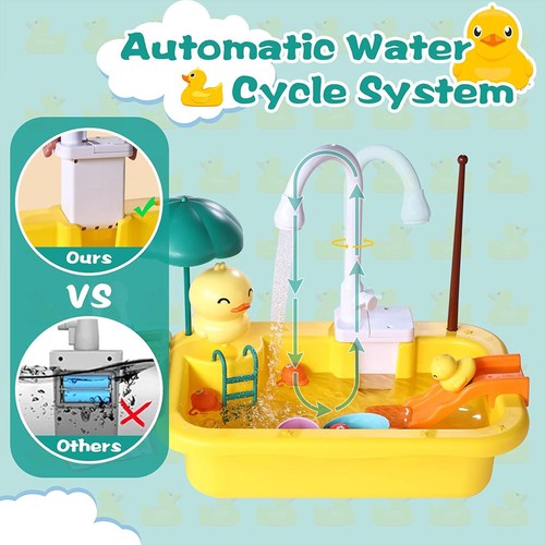 Kids play sink with - kids,