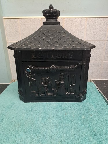 Vintage black cast aluminium - cast,