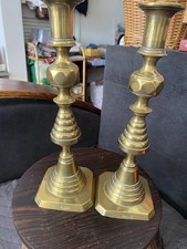 Brass Candle Sticks, Vintage, Pair of 2 England
