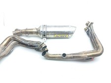 08 Yamaha YZFR6 R6 Full Exhaust Header Pipe Muffler