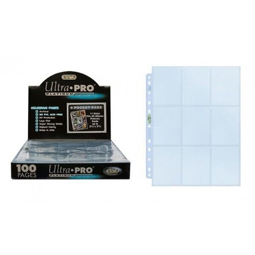 Ultra pro platinum pocket - pro, 9