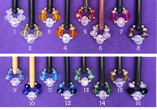 Crystal spangles lacemaking - -,