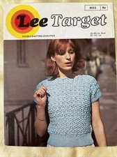 Lee Target knitting pattern