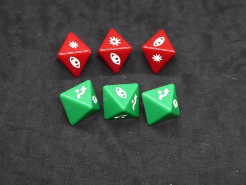 Dice set for wing - for, miniatures