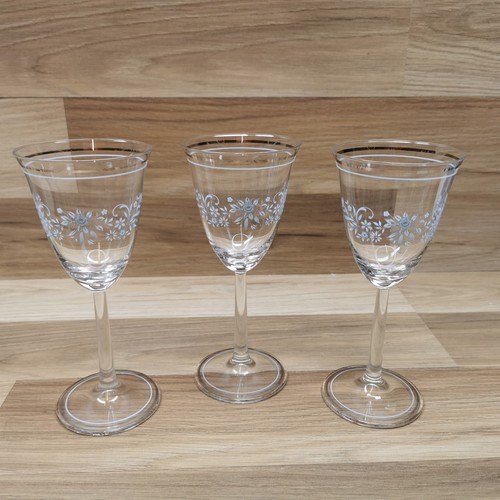 Set blue floral - set, pattern