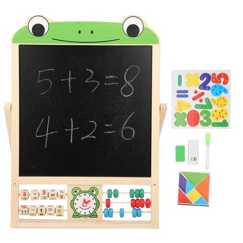 Black board chalk wooden - board,