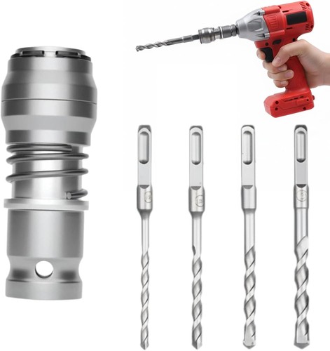 Rotary hammer adapter with - hammer,