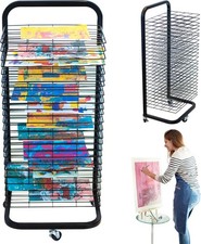 25-Shelf Mobile Paint Drying
