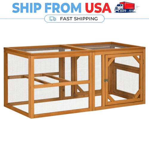 Inch wooden chicken - 55, coop