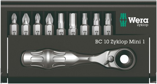 Wera bit check zyklop mini - 10,