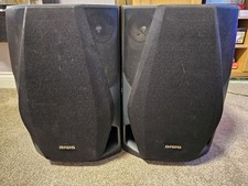 Large Retro Aiwa Speakers