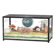 Hamster Cage 2.0 Black Metal  Rat Cage 