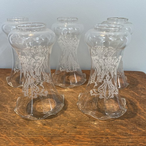 Vintage glass light shade - vintage,