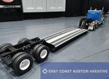 Premium kit version. Tamiya truck / lorry 1/14 Lowboy Semi trailer 3D printed.