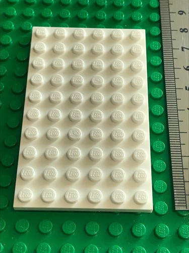 Lego large baseplate white - baseplate,