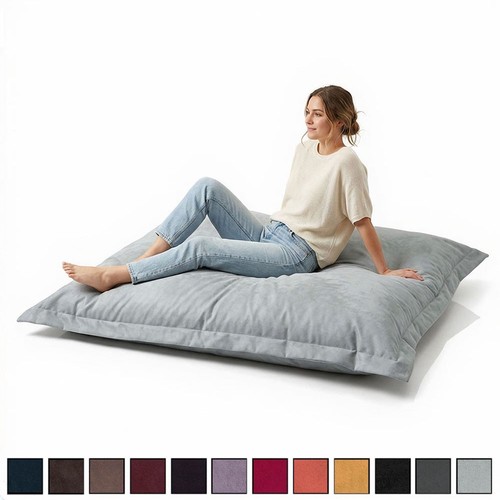 Faux suede cushion - faux,