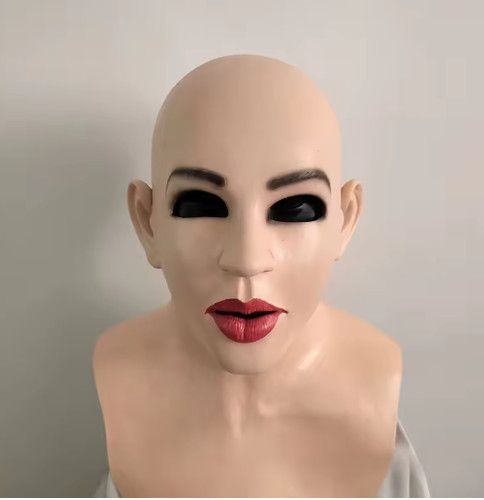 Fun female mask - fun,