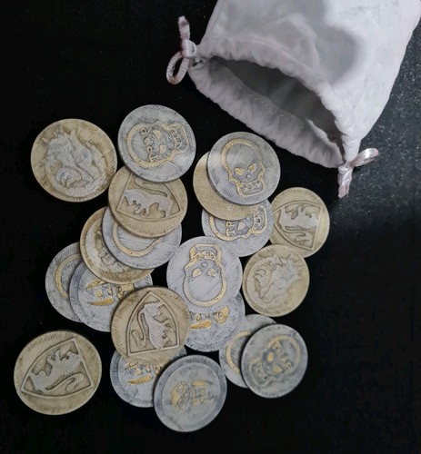 Heroquest role playing - , coins