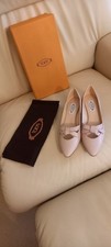 TODS LADIES BLUSH PINK LEATHER