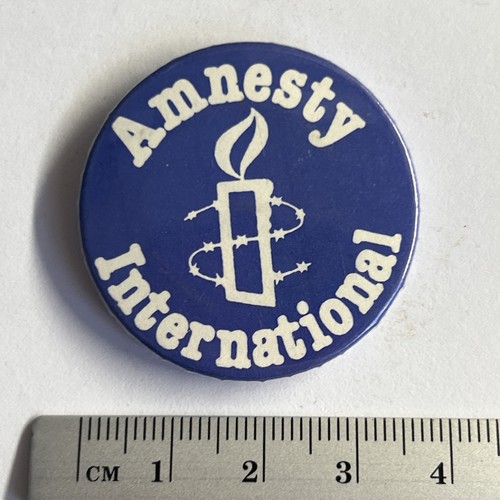 Political interest pin badge - pin,