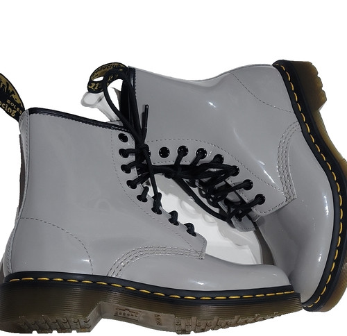 Martens glossy gray - dr.,
